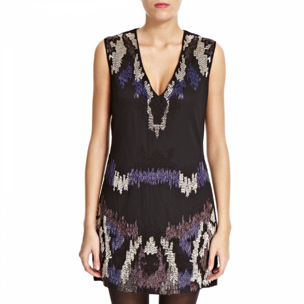 French Connection beaded party dress